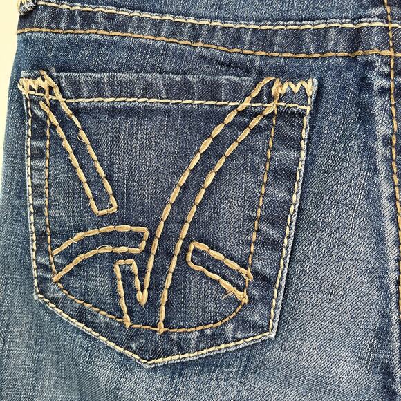 KUT FROM THE KLOTH Blue Stretch Denim Dark Wash 90s Y2K Skinny Jean Size 2 - Picture 10 of 16